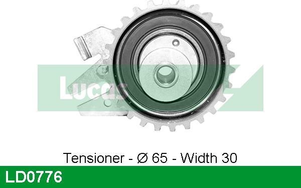 LUCAS LD0776 - Rullo tenditore, Cinghia dentata www.autoricambi360.it