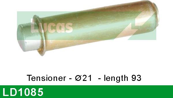 LUCAS LD1085 - Rullo tenditore, Cinghia dentata www.autoricambi360.it