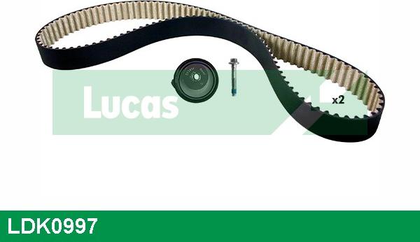 LUCAS LDK0997 - Kit cinghie dentate www.autoricambi360.it