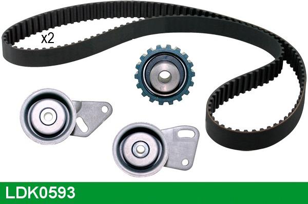 LUCAS LDK0593 - Kit cinghie dentate www.autoricambi360.it