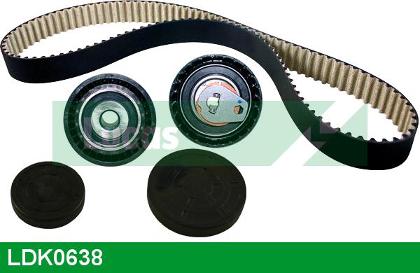 LUCAS LDK0638 - Kit cinghie dentate www.autoricambi360.it