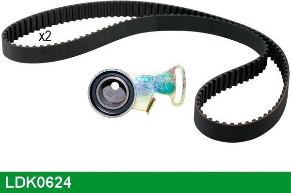 LUCAS LDK0624 - Kit cinghie dentate www.autoricambi360.it