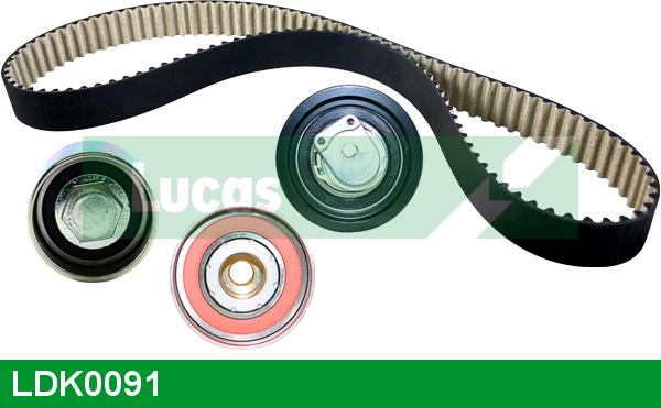LUCAS LDK0091 - Kit cinghie dentate www.autoricambi360.it