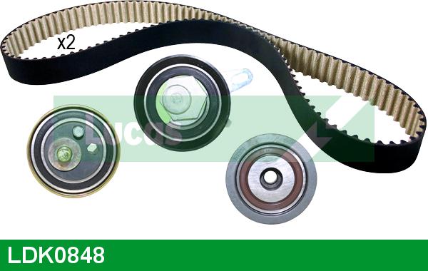 LUCAS LDK0848 - Kit cinghie dentate www.autoricambi360.it