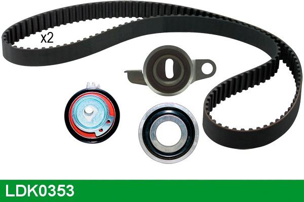 LUCAS LDK0353 - Kit cinghie dentate www.autoricambi360.it