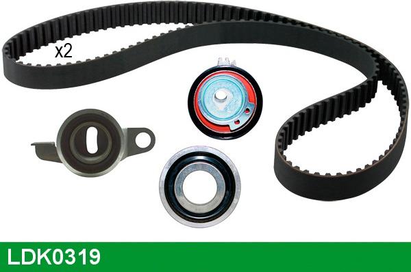 LUCAS LDK0319 - Kit cinghie dentate www.autoricambi360.it