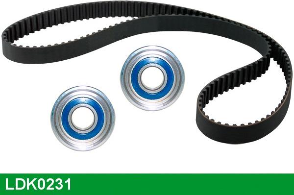 LUCAS LDK0231 - Kit cinghie dentate www.autoricambi360.it
