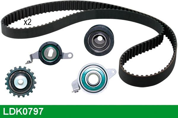 LUCAS LDK0797 - Kit cinghie dentate www.autoricambi360.it