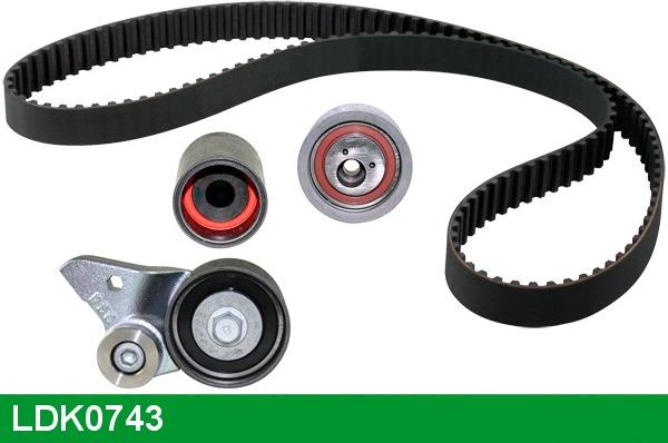 LUCAS LDK0743 - Kit cinghie dentate www.autoricambi360.it