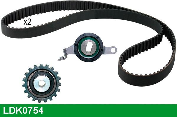 LUCAS LDK0754 - Kit cinghie dentate www.autoricambi360.it