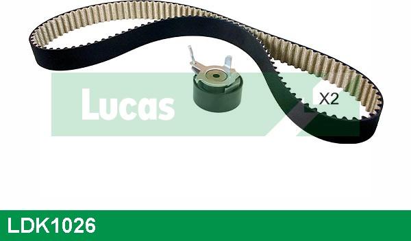 LUCAS LDK1026 - Kit cinghie dentate www.autoricambi360.it