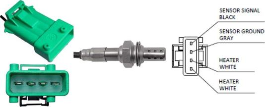 LUCAS LEB5450 - Sonda lambda www.autoricambi360.it