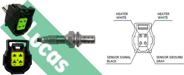 LUCAS LEB5485 - Sonda lambda www.autoricambi360.it