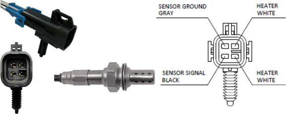 LUCAS LEB4025 - Sonda lambda www.autoricambi360.it