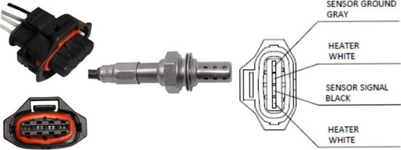 LUCAS LEB4020 - Sonda lambda www.autoricambi360.it