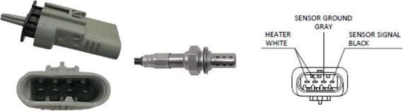 LUCAS LEB5457 - Sonda lambda www.autoricambi360.it
