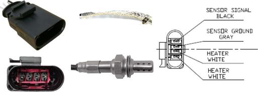 LUCAS LEB5463 - Sonda lambda www.autoricambi360.it