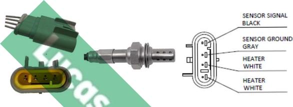 LUCAS LEB5401 - Sonda lambda www.autoricambi360.it