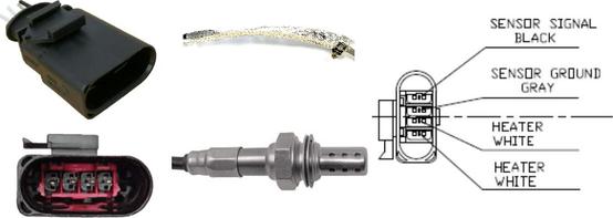 LUCAS LEB5484 - Sonda lambda www.autoricambi360.it