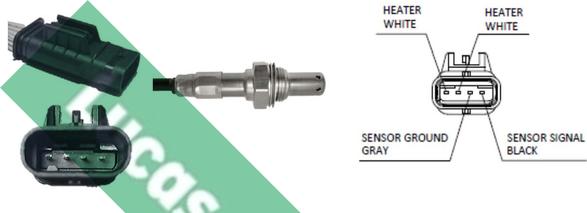 LUCAS LEB5479 - Sonda lambda www.autoricambi360.it