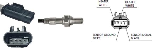 LUCAS LEB5533 - Sonda lambda www.autoricambi360.it