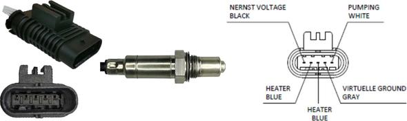 LUCAS LEB5549 - Sonda lambda www.autoricambi360.it