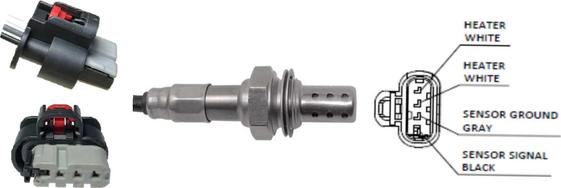 LUCAS LEB5543 - Sonda lambda www.autoricambi360.it