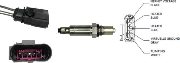 LUCAS LEB5547 - Sonda lambda www.autoricambi360.it