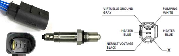 LUCAS LEB5555 - Sonda lambda www.autoricambi360.it