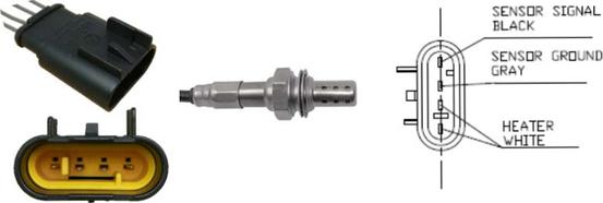 LUCAS LEB5504 - Sonda lambda www.autoricambi360.it
