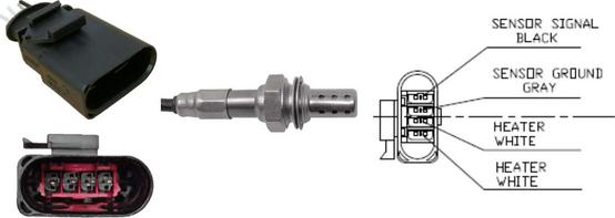 LUCAS LEB5058 - Sonda lambda www.autoricambi360.it