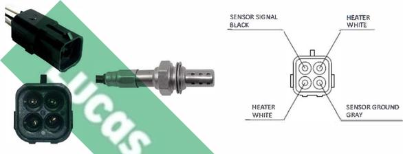 LUCAS LEB5036 - Sonda lambda www.autoricambi360.it