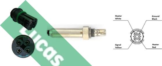 LUCAS LEB5108 - Sonda lambda www.autoricambi360.it