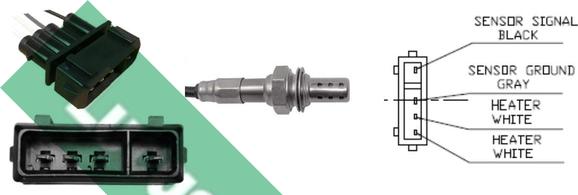 LUCAS LEB870 - Sonda lambda www.autoricambi360.it