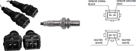 LUCAS LEB234 - Sonda lambda www.autoricambi360.it