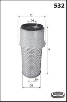 LUCAS LFAF485 - Filtro aria www.autoricambi360.it