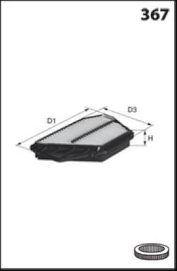 LUCAS LFAF439 - Filtro aria www.autoricambi360.it