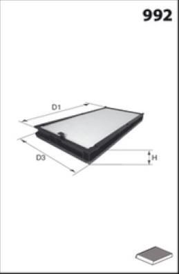 LUCAS LFCP163 - Filtro, Aria abitacolo www.autoricambi360.it