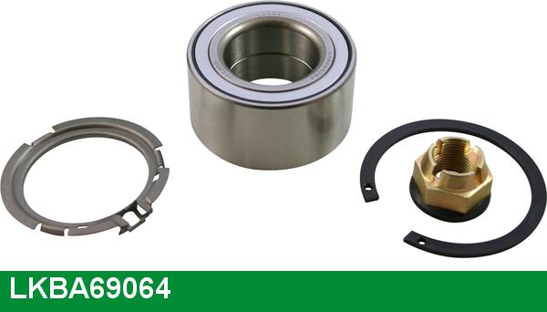 LUCAS LKBA69064 - Kit cuscinetto ruota www.autoricambi360.it