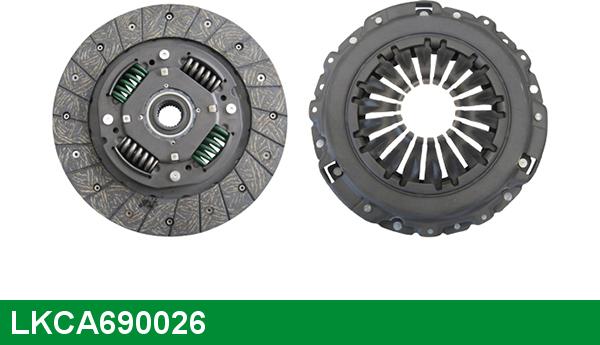 LUCAS LKCA690026 - Kit frizione www.autoricambi360.it