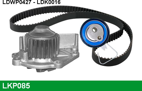 LUCAS LKP085 - Pompa acqua + Kit cinghie dentate www.autoricambi360.it