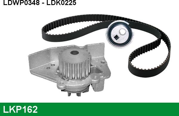 LUCAS LKP162 - Pompa acqua + Kit cinghie dentate www.autoricambi360.it