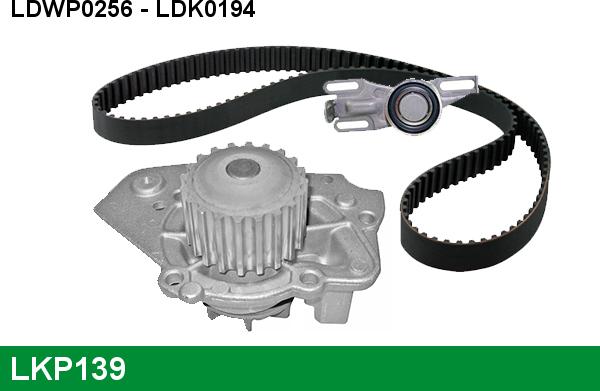 LUCAS LKP139 - Pompa acqua + Kit cinghie dentate www.autoricambi360.it