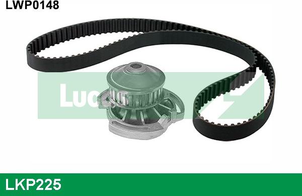 LUCAS LKP225 - Pompa acqua + Kit cinghie dentate www.autoricambi360.it