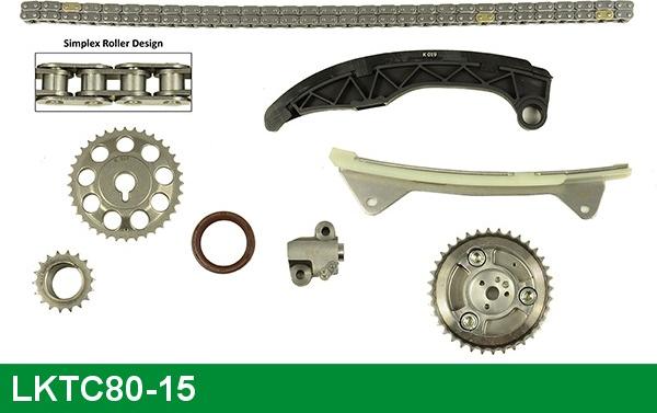 LUCAS LKTC80-15 - Kit catena distribuzione www.autoricambi360.it