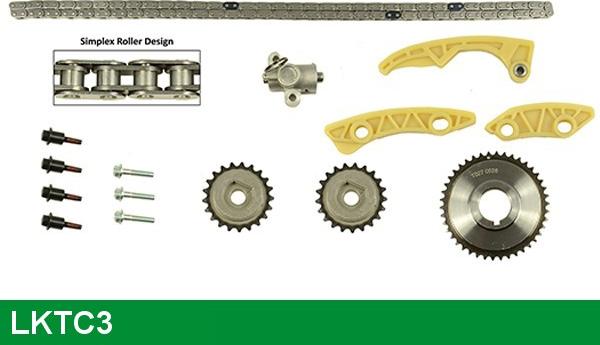 LUCAS LKTC3 - Kit catena distribuzione www.autoricambi360.it