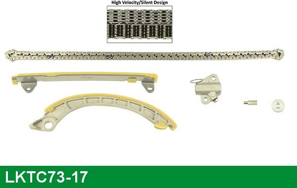 LUCAS LKTC73-17 - Kit catena distribuzione www.autoricambi360.it