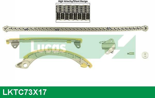 LUCAS LKTC73X17 - Kit catena distribuzione www.autoricambi360.it