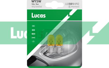 LUCAS LLB501APX2 - Lampadina, Indicatore direzione www.autoricambi360.it