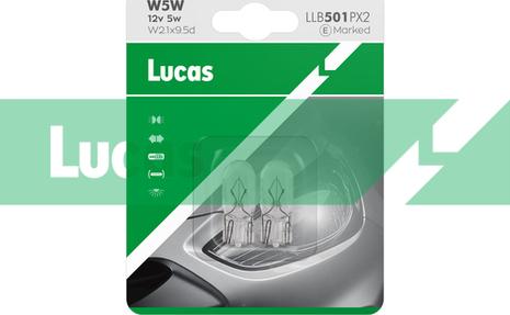 LUCAS LLB501PX2 - Lampadina, Indicatore direzione www.autoricambi360.it